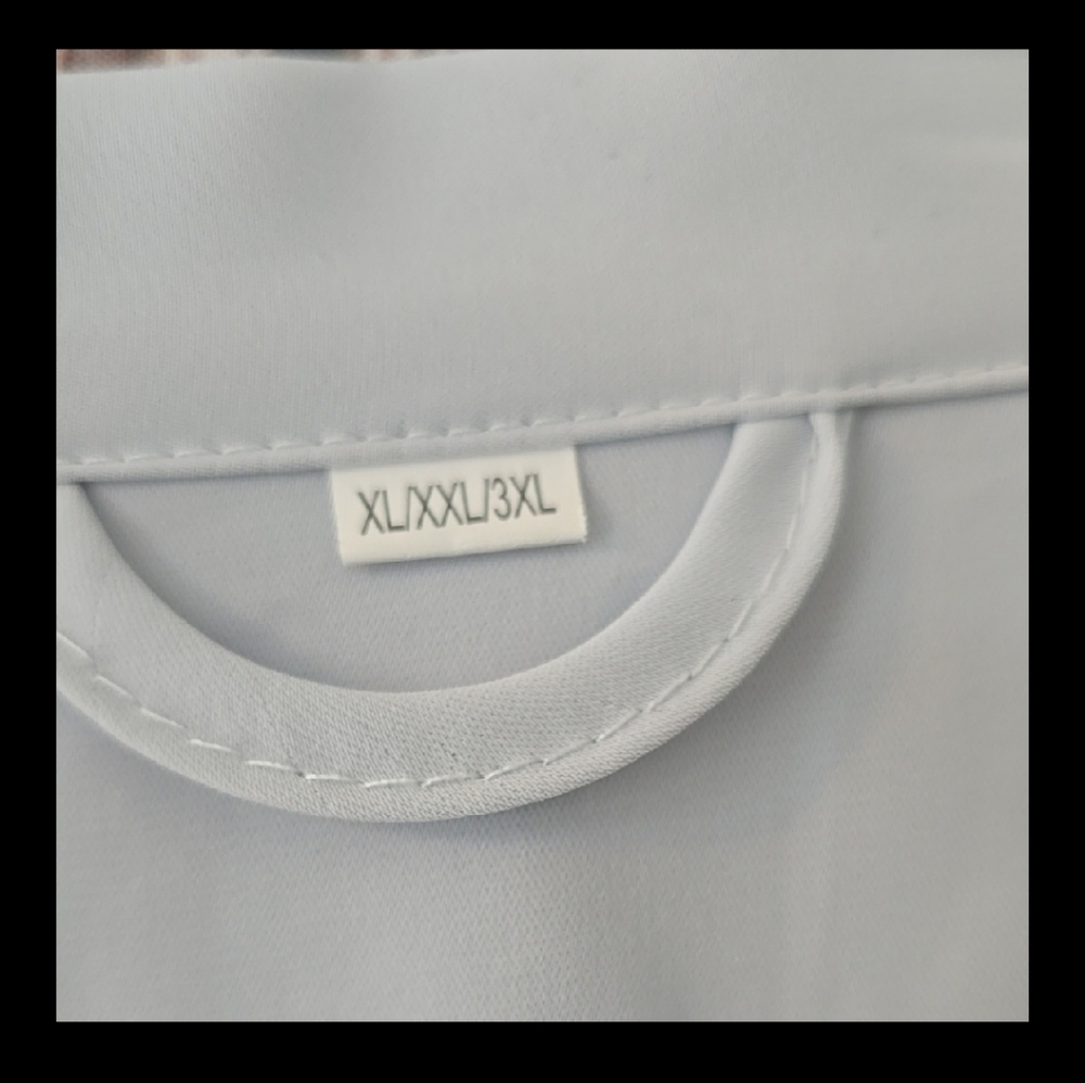Light Gray Ruffle Sleeve Dress - Picture 2 of 5
